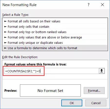 Hướng dẫn cách đánh dấu hàng dựa trên giá trị ô trong Excel